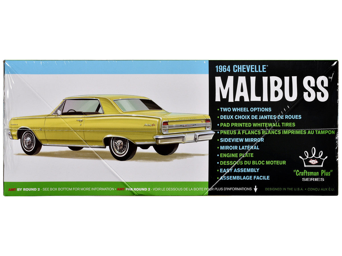 Skill 2 Model Kit 1964 Chevrolet Chevelle Malibu SS "Craftsman Plus" Series 1/25 Scale Model by AMT by Autoworld