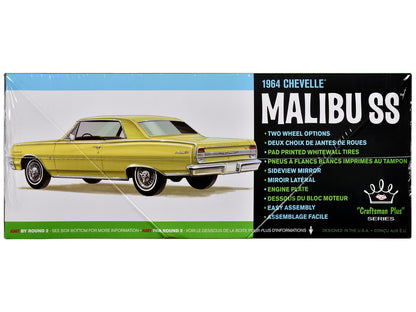 Skill 2 Model Kit 1964 Chevrolet Chevelle Malibu SS "Craftsman Plus" Series 1/25 Scale Model by AMT by Autoworld