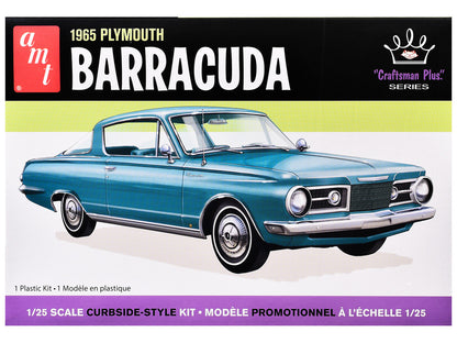 Skill 2 Model Kit 1965 Plymouth Barracuda "Craftsman Plus" Series 1/25 Scale Model by AMT by AMT