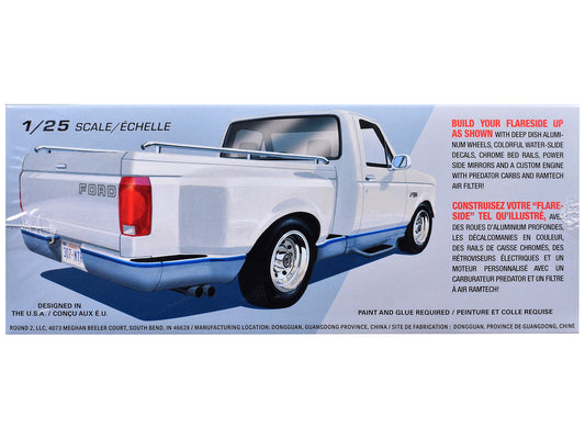 Skill 2 Model Kit 1992 Ford F-150 Flare Side Pickup Truck 1/25 Scale Model by AMT by AMT