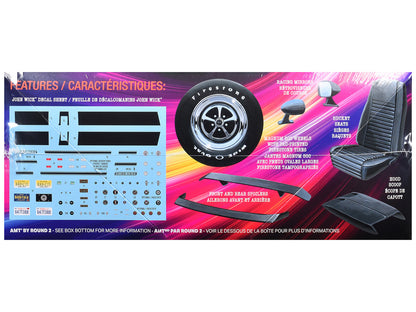 Skill 2 Model Kit 1969 Ford Mustang "John Wick" (2014) Movie 1/25 Plastic Model by AMT by AMT