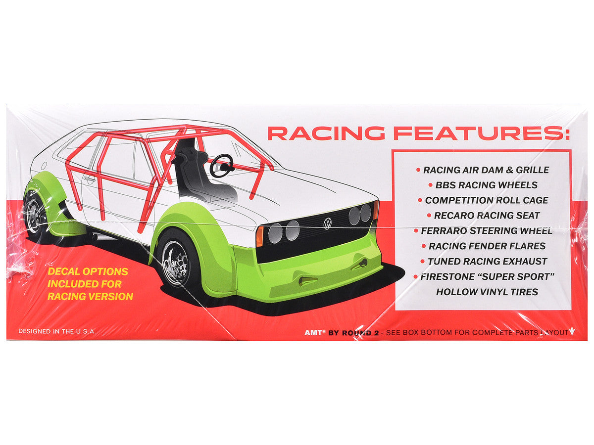 Skill 2 Model Kit Volkswagen Scirocco "T/A Champ" 1/25 Scale Model by AMT by AMT