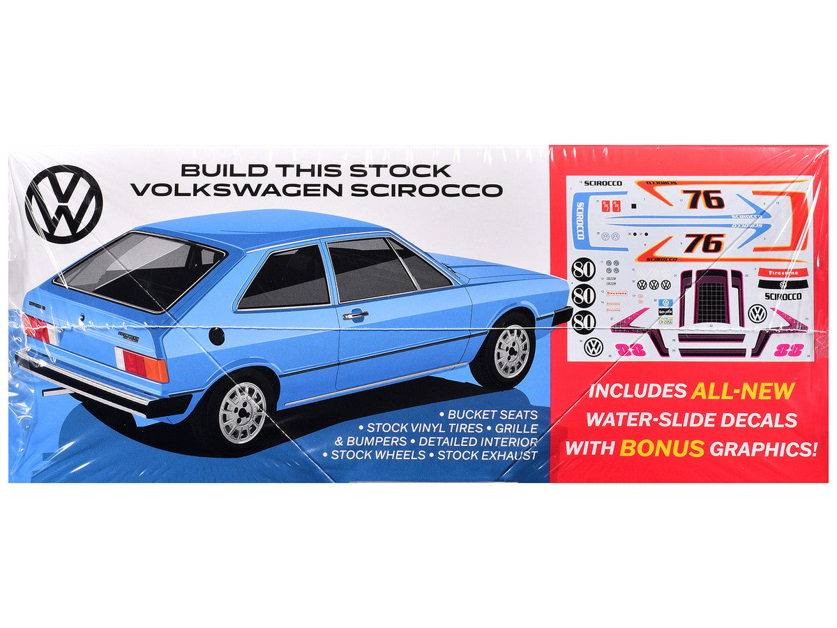 Skill 2 Model Kit Volkswagen Scirocco "T/A Champ" 1/25 Scale Model by AMT by AMT