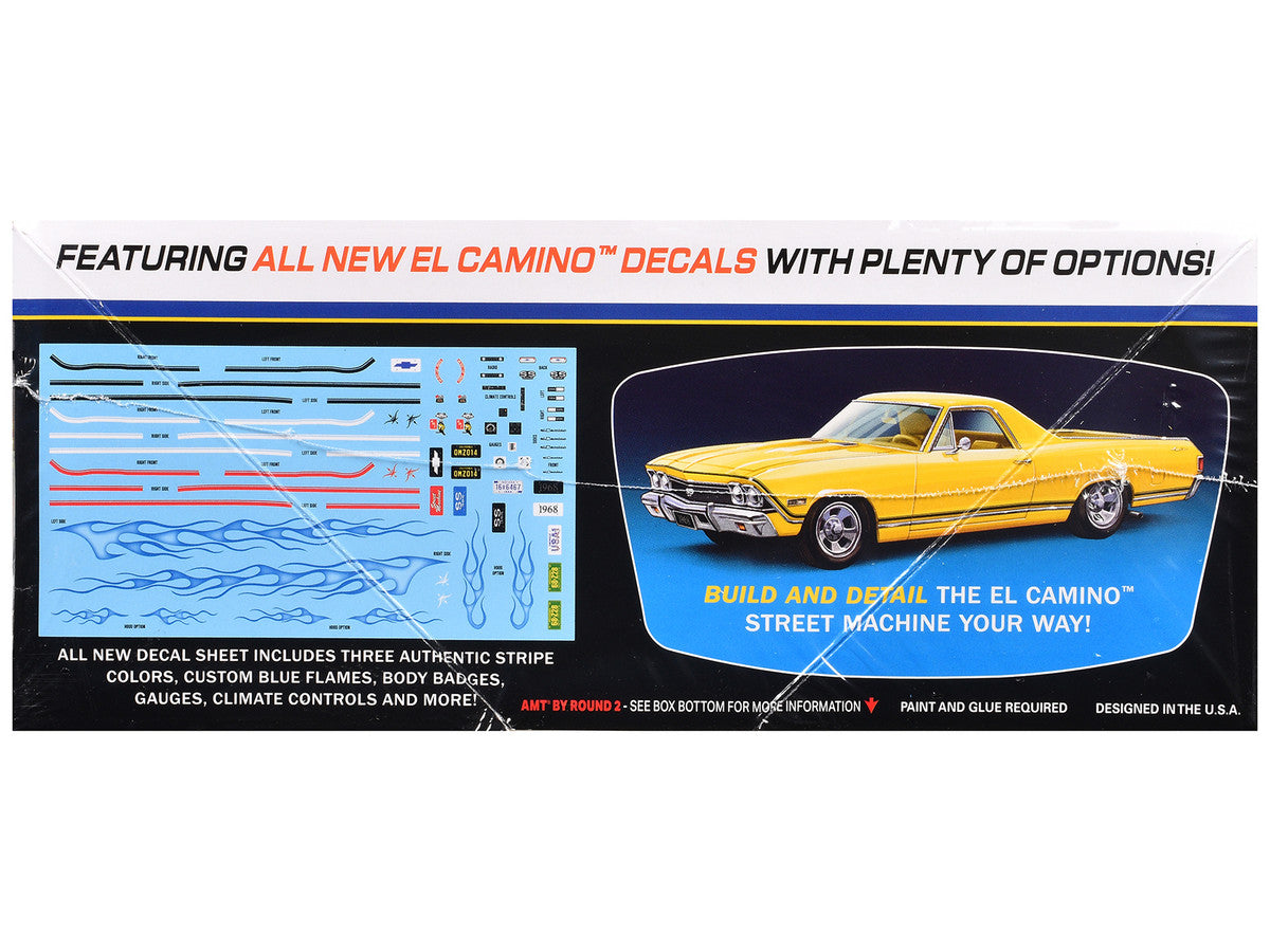 Skill 2 Model Kit 1968 Chevrolet El Camino Street Machine 1/25 Scale Model by AMT by AMT