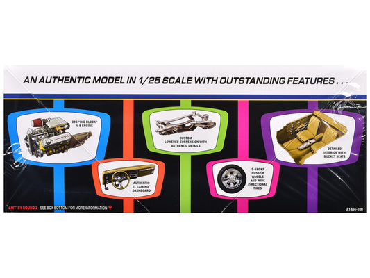 Skill 2 Model Kit 1968 Chevrolet El Camino Street Machine 1/25 Scale Model by AMT by AMT