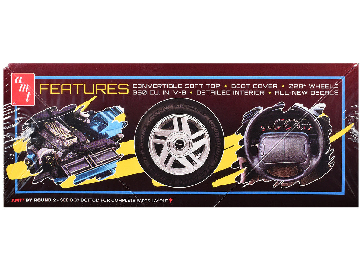 Skill 2 Model Kit 1996 Chevrolet Camaro Z28 Convertible 1/25 Scale Model by AMT by AMT
