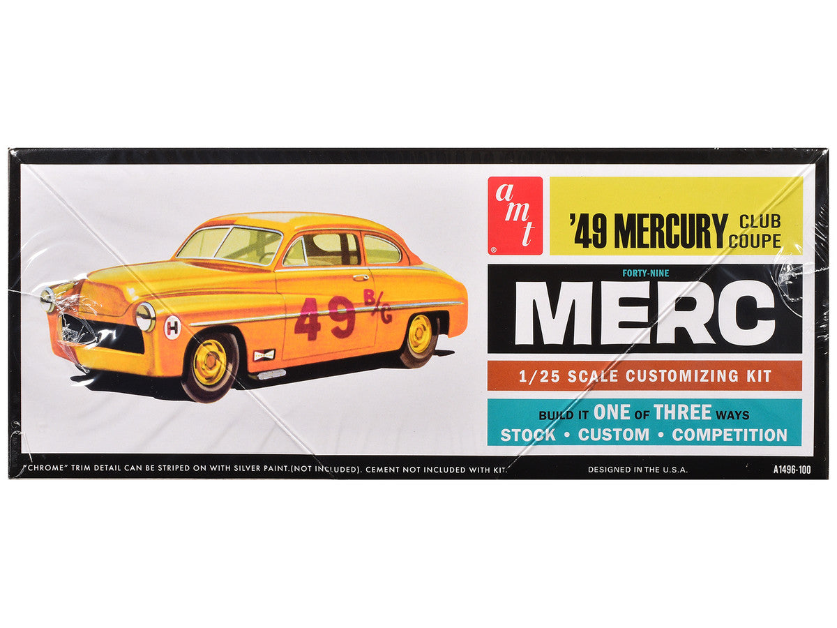 Skill 2 Model Kit 1949 Mercury Club Coupe 1/25 Scale Model by AMT by AMT