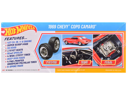 Skill 2 Model Kit 1969 Chevrolet COPO Camaro "Hot Wheels" 1/25 Scale Model by AMT by AMT