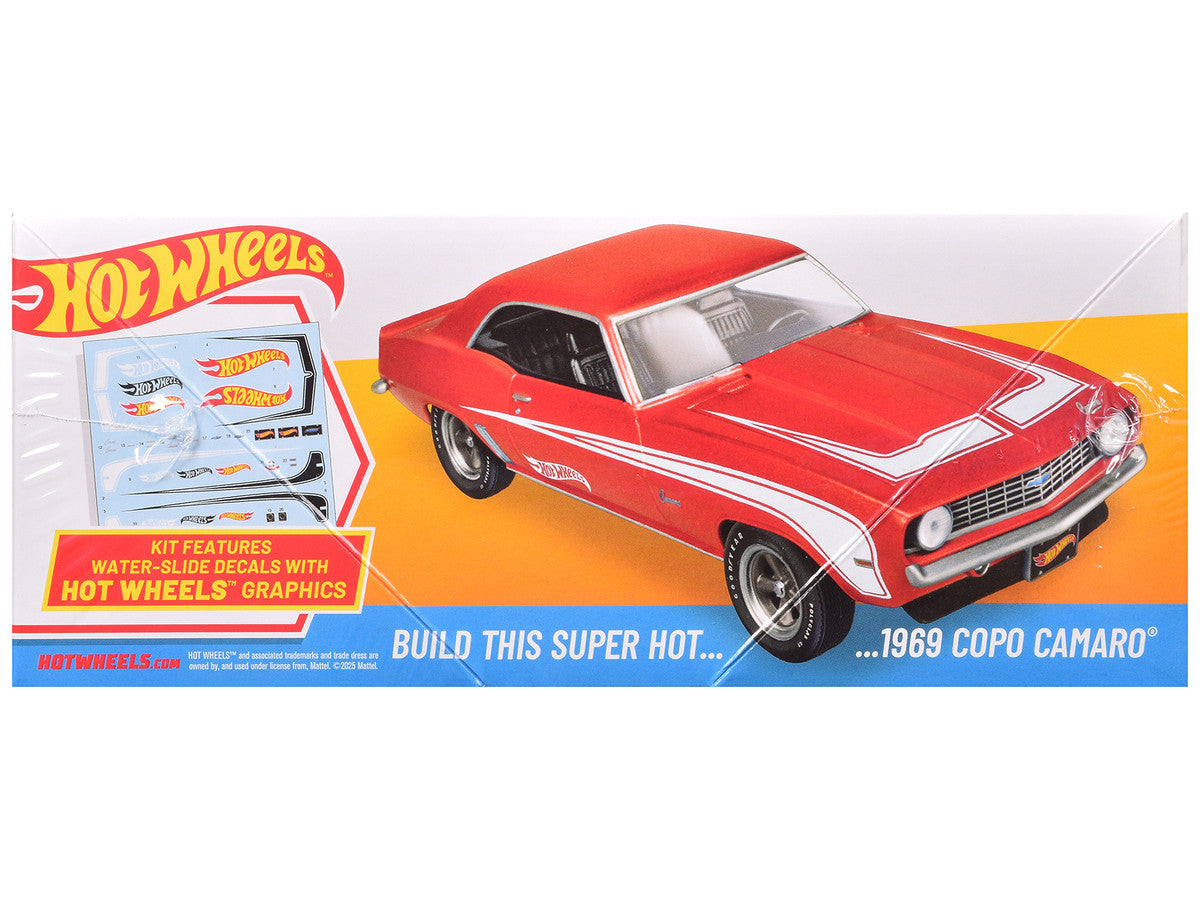 Skill 2 Model Kit 1969 Chevrolet COPO Camaro "Hot Wheels" 1/25 Scale Model by AMT by AMT