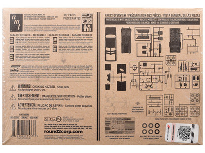 Skill 2 Model Kit 1965 Dodge Coronet 500 Hemi 2-in-1 Kit 1/25 Scale Model by AMT by AMT