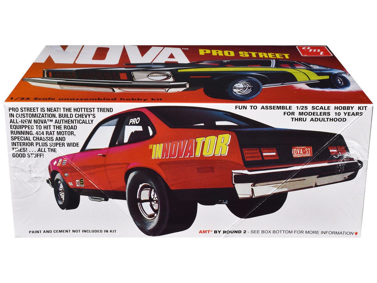 Skill 2 Model Kit Chevrolet Nova Pro Street 1/25 Scale Model by AMT by AMT