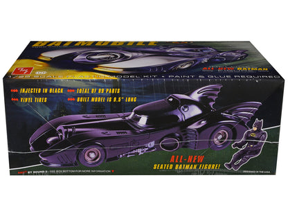 Skill 2 Model Kit Batmobile with Seated Batman Figure "Batman" (1989) Movie 1/25 Scale Model by AMT by AMT