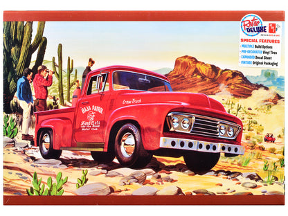 Skill 2 Model Kit 1953 Ford Pickup Truck "Baja Patrol" 1/25 Scale Model by AMT by AMT