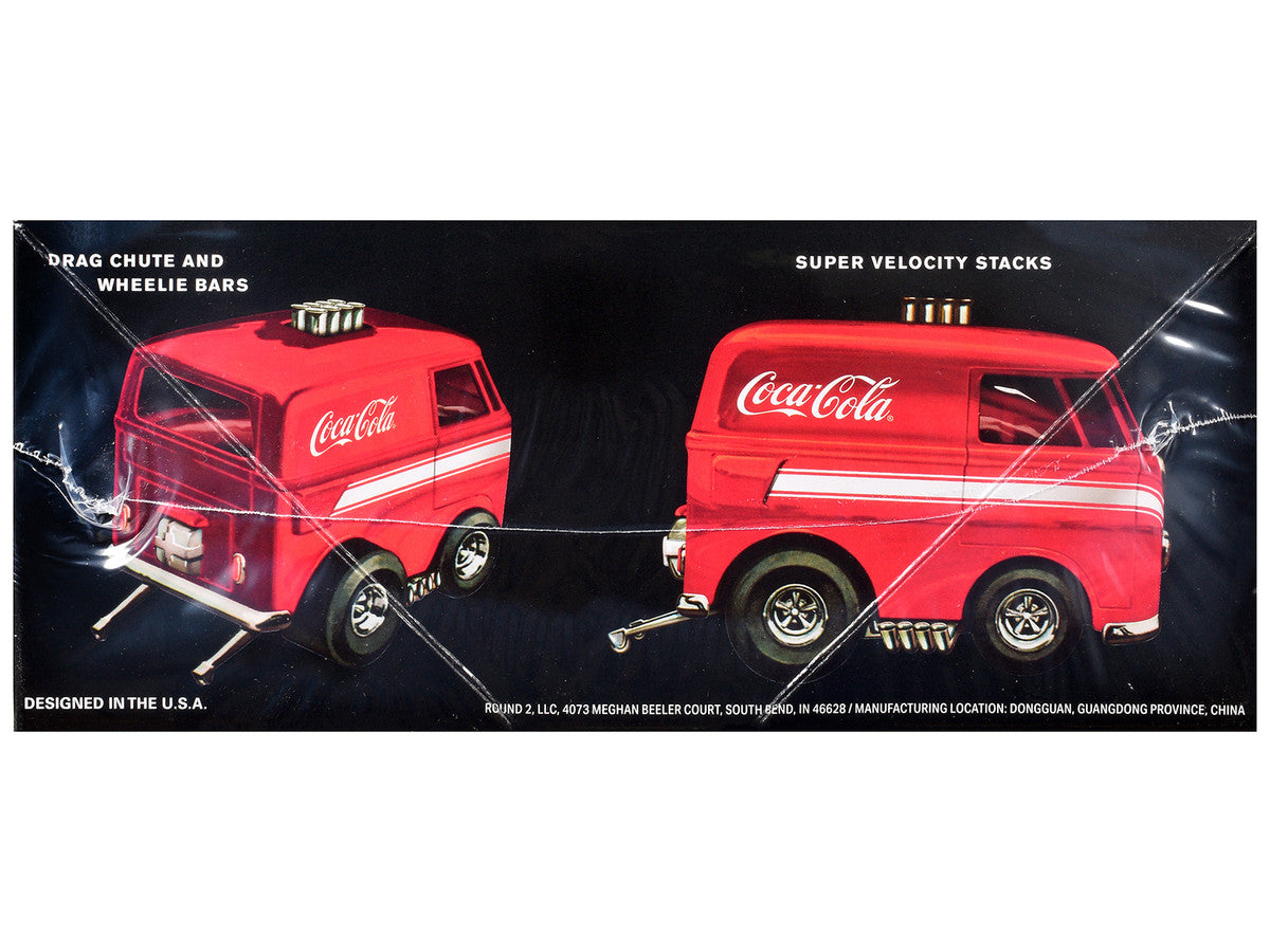 Skill 2 Model Kit Volkswagen Van Show Rod "Coca-Cola" 1/25 Scale Model by AMT by AMT
