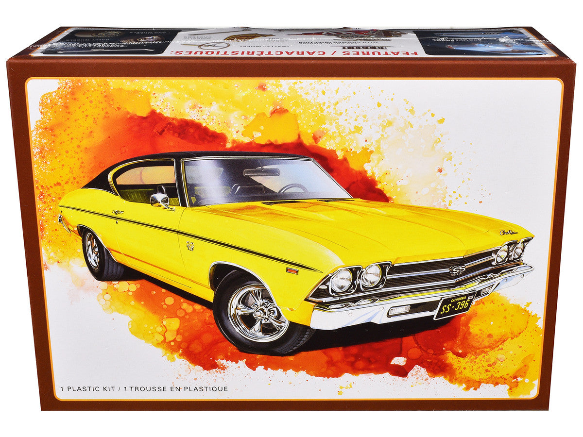 Skill 2 Model Kit 1969 Chevrolet Chevelle SS 396 1/25 Scale Model by AMT by AMT