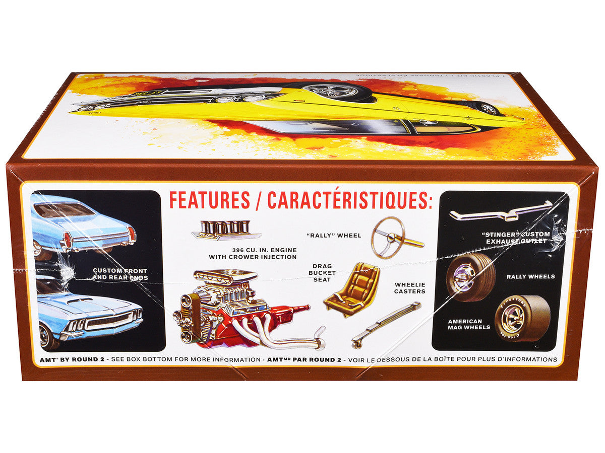 Skill 2 Model Kit 1969 Chevrolet Chevelle SS 396 1/25 Scale Model by AMT by AMT