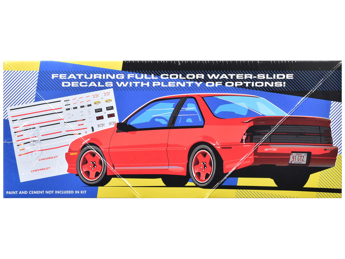 Skill 2 Model Kit 1991 Chevrolet Beretta GTZ 1/25 Scale Model by AMT by AMT