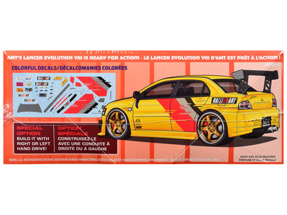Skill 2 Model Kit 1995 Mitsubishi Lancer Evolution VIII 1/25 Scale Model by AMT by AMT