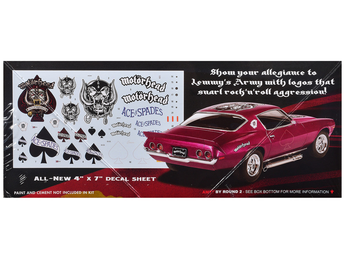 Skill 2 Model Kit 1970 1/2 Chevrolet Camaro "Motorhead" 1/25 Scale Model by AMT by AMT