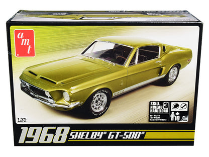 Skill 3 Model Kit 1968 Ford Mustang Shelby GT-500 1/25 Scale Model by AMT by AMT