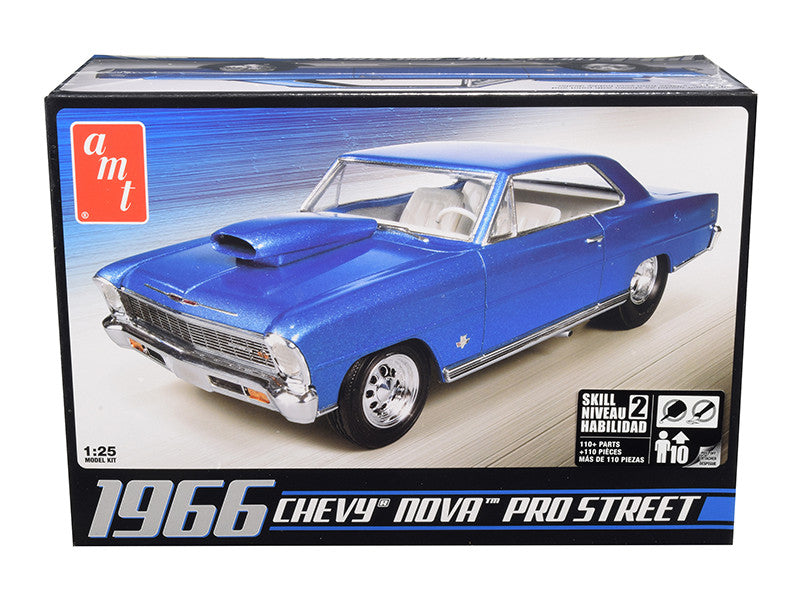 Skill 2 Model Kit 1966 Chevrolet Nova Pro Street 1/25 Scale Model by AMT by AMT