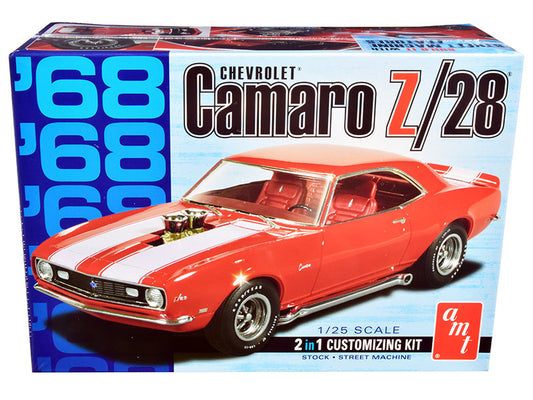 Skill 2 Model Kit 1968 Chevrolet Camaro Z/28 2-in-1 Kit 1/25 Scale Model by AMT by AMT