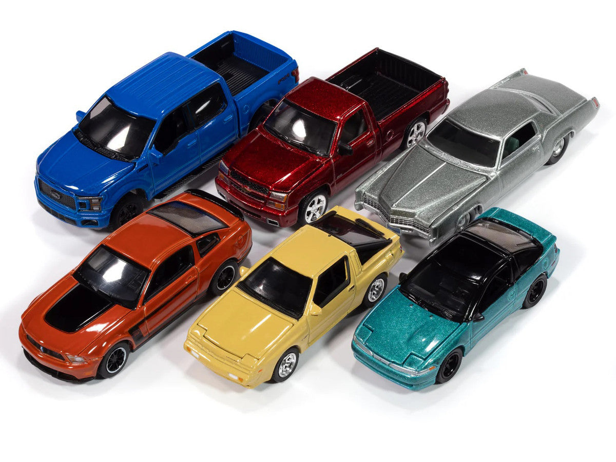 Auto World Premium 2025 Release 1 Set B of 6 pieces 1/64 Diecast Model Cars by Auto World by Autoworld