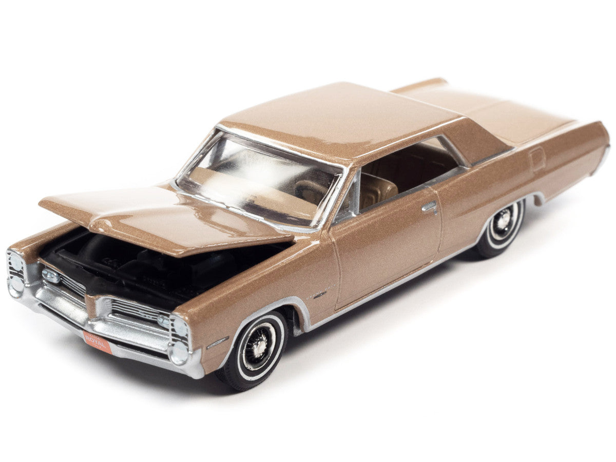 1964 Pontiac Grand Prix Royal Bobcat Saddle Bronze Metallic "Vintage Muscle" Limited Edition 1/64 Diecast Model Car by Auto World by Autoworld