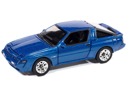 1988 Chrysler Conquest TSi Bright Blue Metallic "Modern Muscle" Series 1/64 Diecast Model Car by Auto World by Autoworld