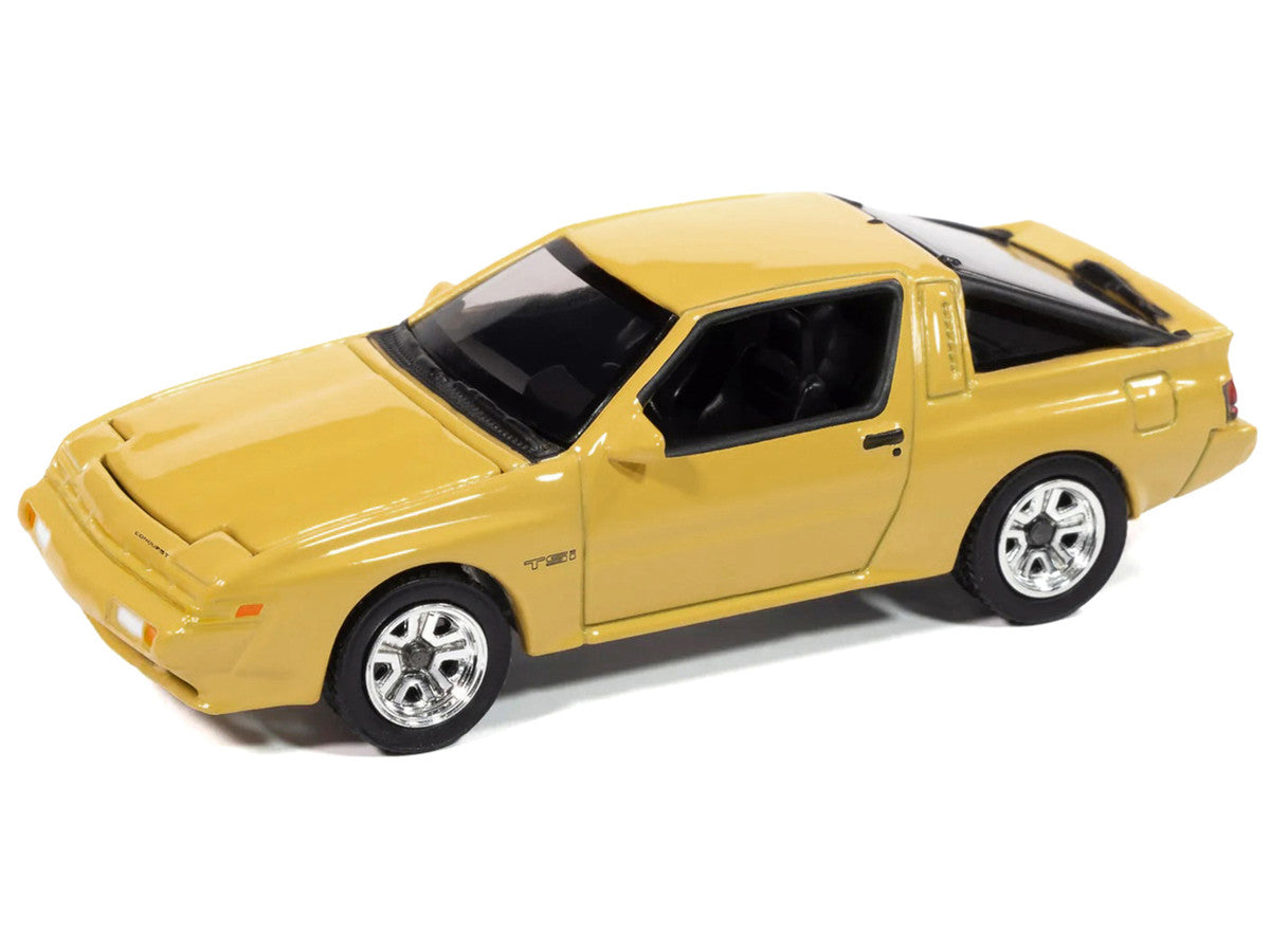 1988 Chrysler Conquest TSi San Marino Yellow "Modern Muscle" Series 1/64 Diecast Model Car by Auto World by Autoworld