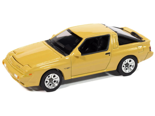 1988 Chrysler Conquest TSi San Marino Yellow "Modern Muscle" Series 1/64 Diecast Model Car by Auto World by Autoworld