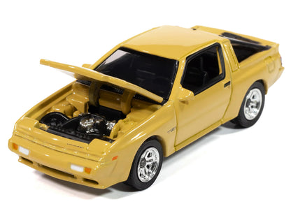 1988 Chrysler Conquest TSi San Marino Yellow "Modern Muscle" Series 1/64 Diecast Model Car by Auto World by Autoworld