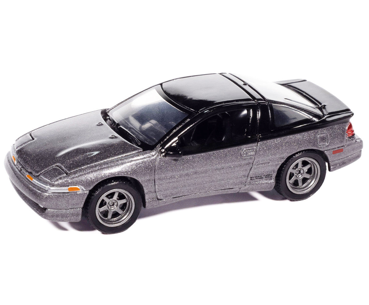 1991 Eagle Talon TSi Medium Quartz Metallic with Black Top "Modern Muscle" Series 1/64 Diecast Model Car by Auto World by Autoworld