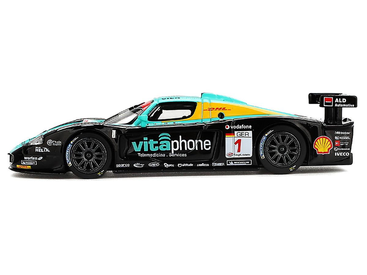 Maserati MC12 Competizione #1 Michael Bartels - Andrea Bertolini - Eric van de Poele - Stephane Sarrazin "Vitaphone Racing Team" Winner "24 Hours of Spa" (2008) 1/64 Diecast Model Car by BBR by BBR