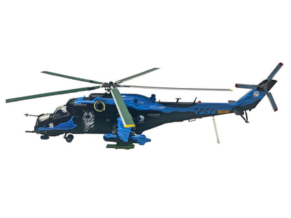 Mil Mi-24V Hind-E Helicopter "7353 231 Squadron 23 Wing NATO Tiger Meet Turkey" (2005) Czech Air Force 1/48 Diecast Model by Bless Wing by Bless Wing