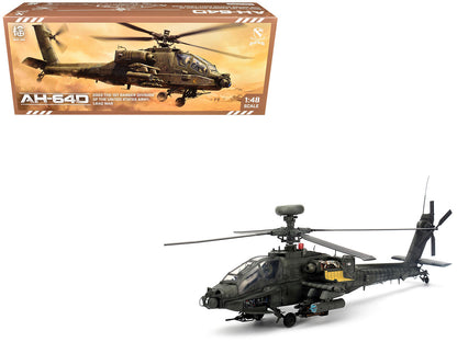 Hughes AH-64D Apache Longbow Helicopter "Charlie Company 1st Battalion 227th Aviation Regiment 1st Cavalry Division Operation Iraqi Freedom" (2003) United States Army 1/48 Diecast Model by Bless Wing by Bless Wing
