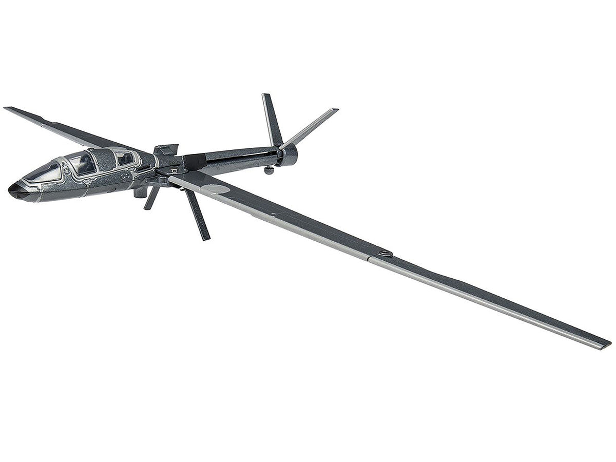 Q Glider Gray Metallic James Bond 007 "No Time To Die" (2021) Movie Diecast Model by Corgi by Corgi