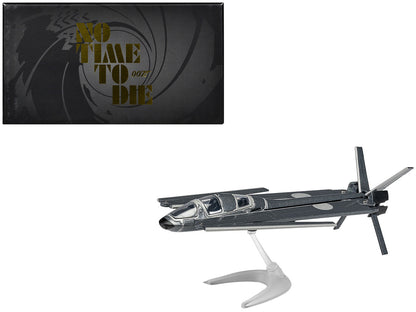 Q Glider Gray Metallic James Bond 007 "No Time To Die" (2021) Movie Diecast Model by Corgi by Corgi