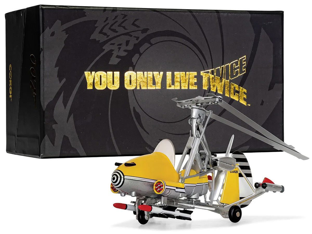 Little Nellie Gyrocopter Yellow James Bond 007 "You Only Live Twice" (1967) Movie Diecast Model by Corgi by Corgi