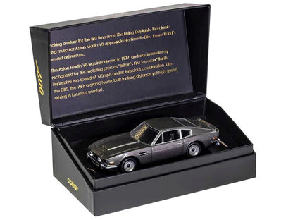 Aston Martin V8 RHD (Right Hand Drive) Black Metallic James Bond 007 "No Time To Die" (2021) Movie Diecast Model Car by Corgi by Corgi
