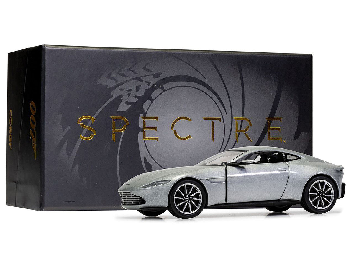 Aston Martin DB10 RHD (Right Hand Drive) Silver Metallic James Bond 007 "Spectre" (2015) Movie Diecast Model Car by Corgi by Corgi
