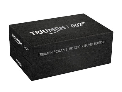 Triumph Scrambler 1200 "Bond Edition" Motorcycle Black 007 James Bond "No Time to Die" (2021) Movie 1/12 Diecast Model by Corgi by Corgi