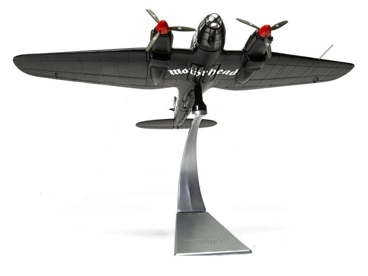 Heinkel He III Bomber Aircraft "Motorhead" Black with Graphicss 1/72 Diecast Model by Corgi by Corgi