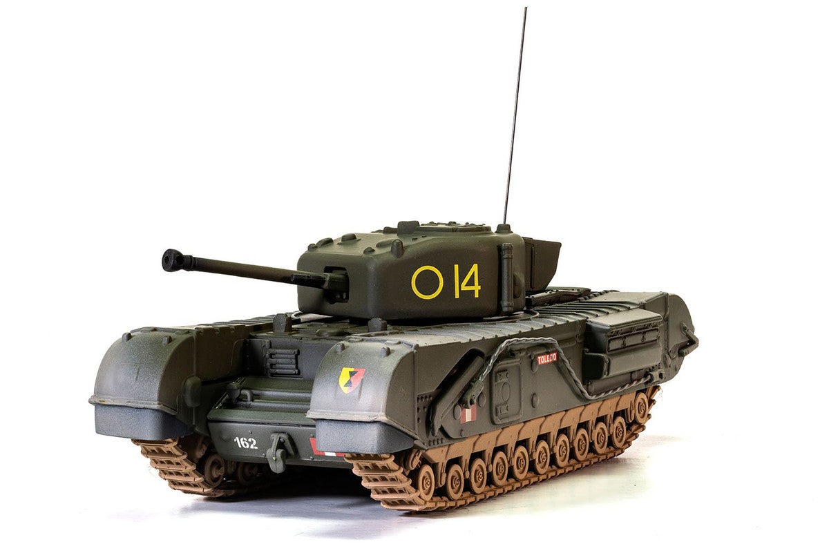 Churchill Mk.IV Tank "'To Catch a Tiger' 'Toledo' C Squadron 14 Troop 21st Army Tank Brigade Tunisia" (1943) British Royal Army "Military Legends" Series 1/50 Diecast Model by Corgi by Corgi