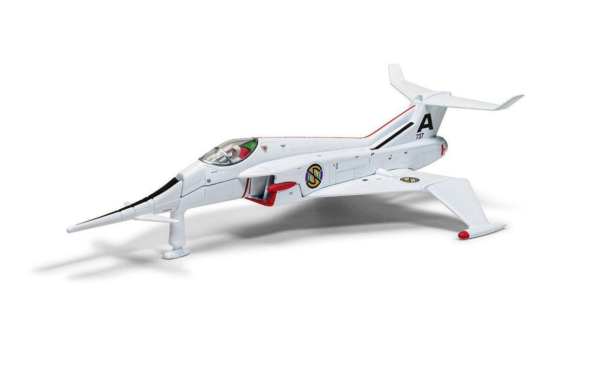 Angel Interceptor Aircraft "World Army Air Force" White "Captain Scarlet and the Mysterons" (1967-1968) TV Series Diecast Model by Corgi by Corgi