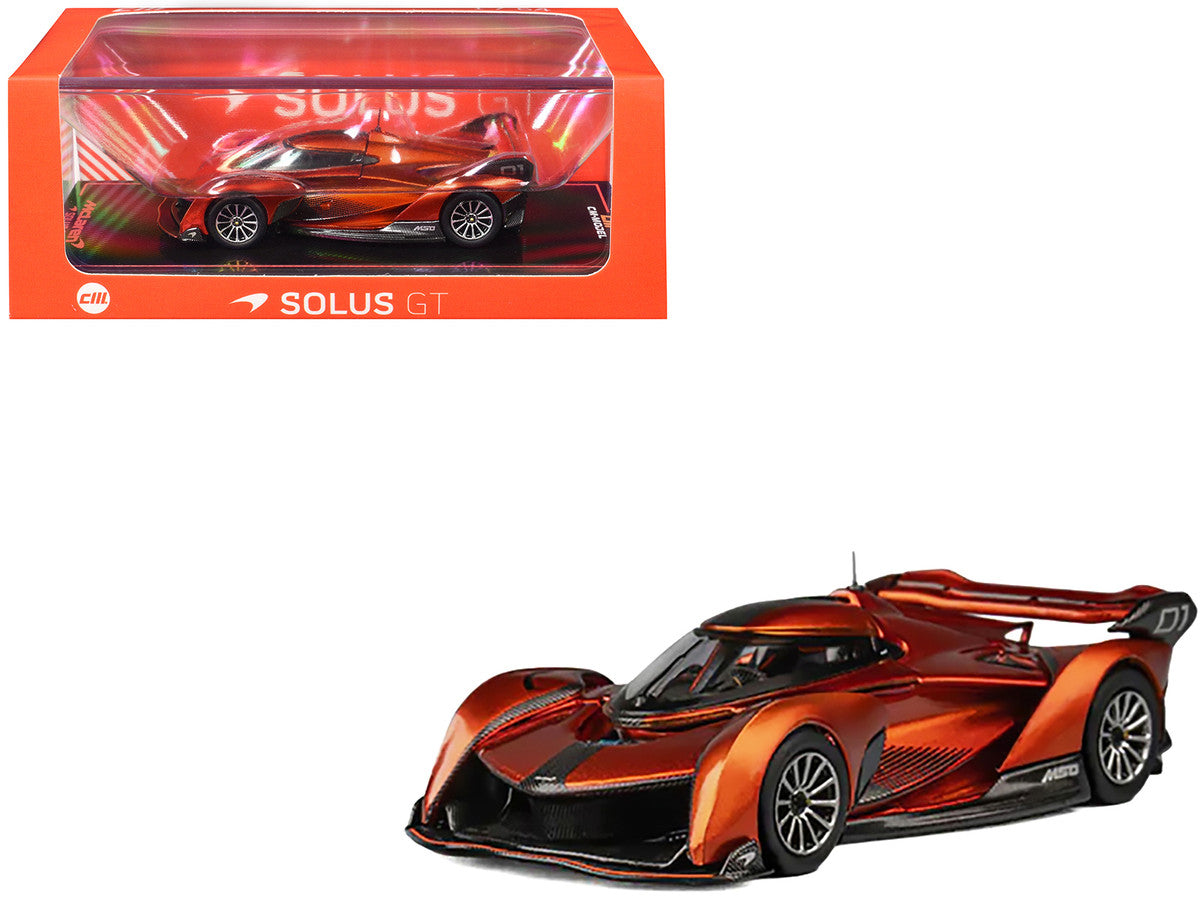 McLaren Solus GT Orange Metallic 1/64 Diecast Model Car by CM Model by CM Models