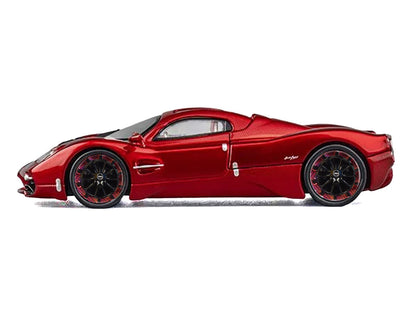 Pagani Utopia Red Metallic with Red Carbon Top 1/64 Diecast Model Car by CM Model by CM Models