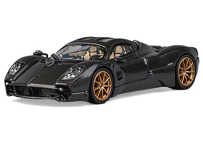 Pagani Utopia Full Carbon with Gold Wheels 1/64 Diecast Model Car by CM Model by CM Models