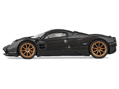Pagani Utopia Full Carbon with Gold Wheels 1/64 Diecast Model Car by CM Model by CM Models