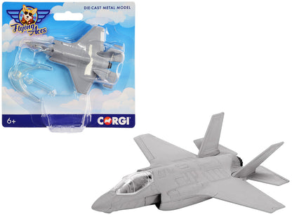 Lockheed Martin F-35 Lightning Fighter Aircraft "Flying Aces" Series Diecast Model by Corgi by Corgi